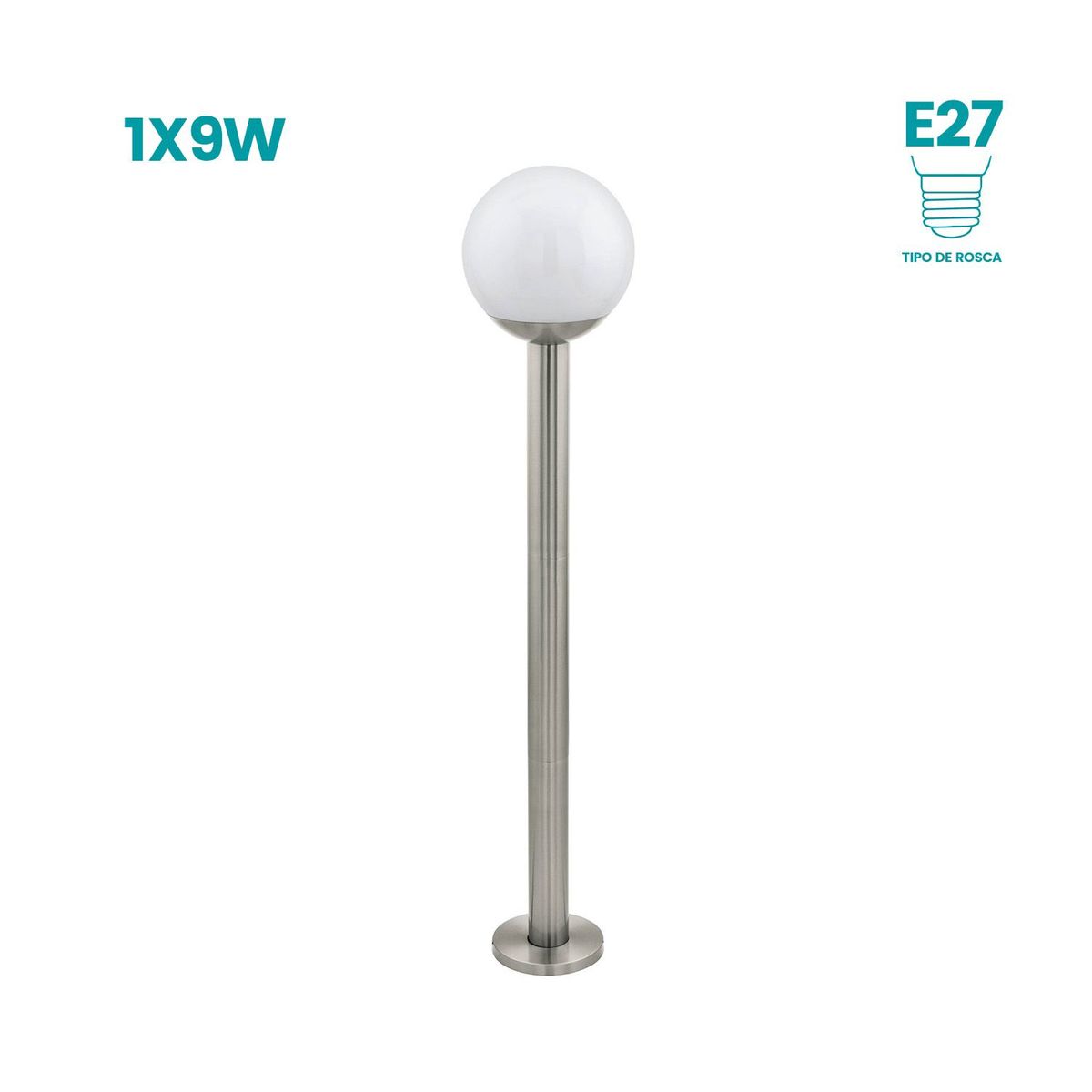 EGLO - Lámpara De Pie Eglo Nisia Z 1x9w