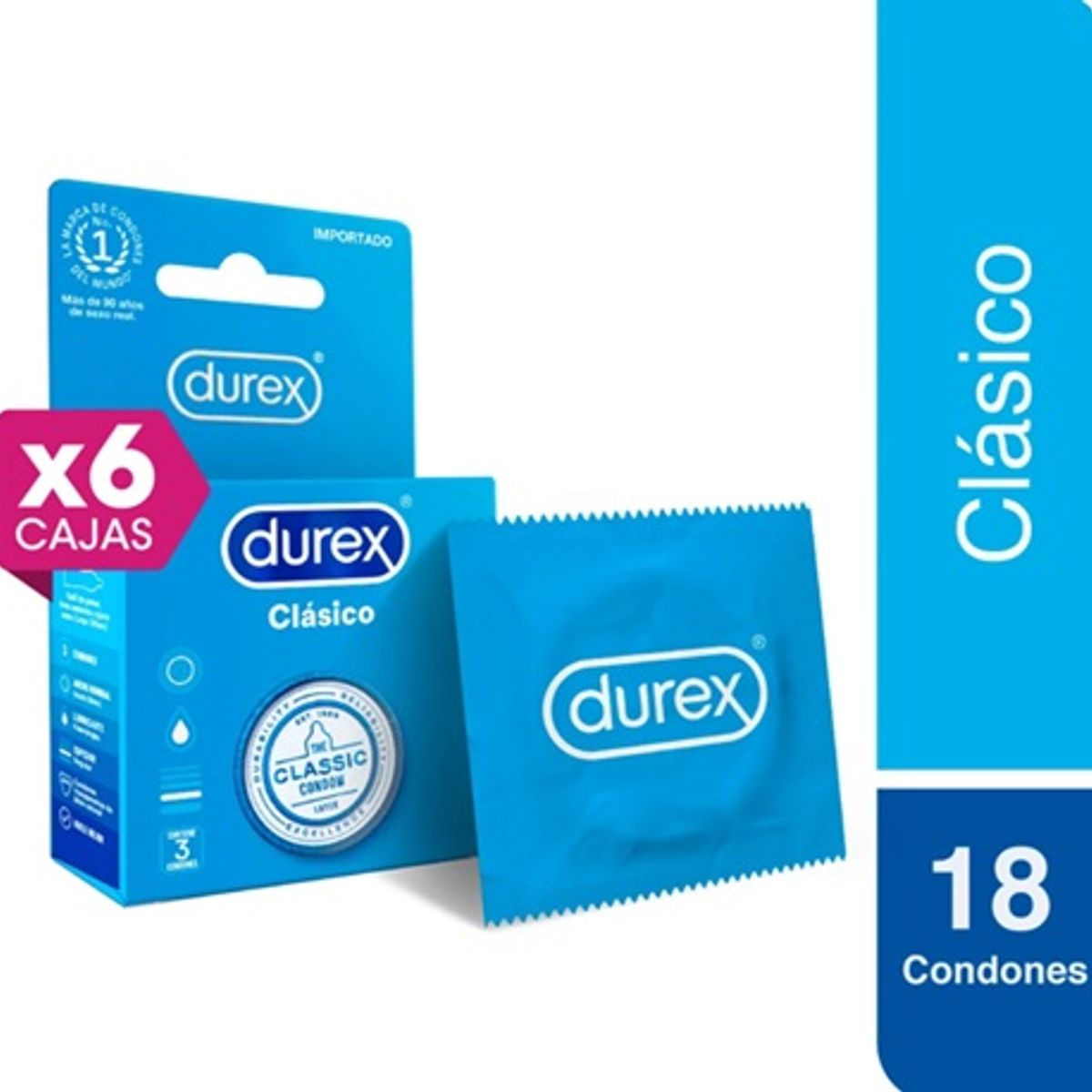 DUREX - Durex Preservativo Clasico18 Unds
