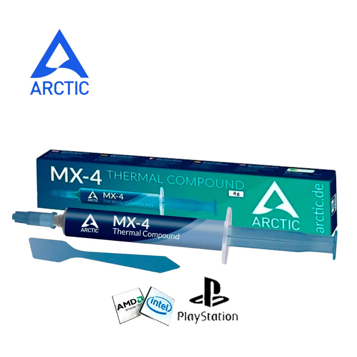 ARCTIC - PASTA TERMICA ARCTIC MX-4 4G CON ESPATULA
