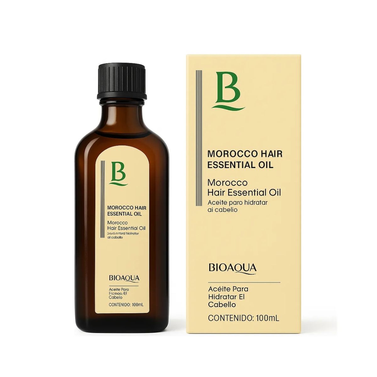 BIOAQUA - Morocco Hair Essential Oil Bioaqua 100ml Aceite Argán