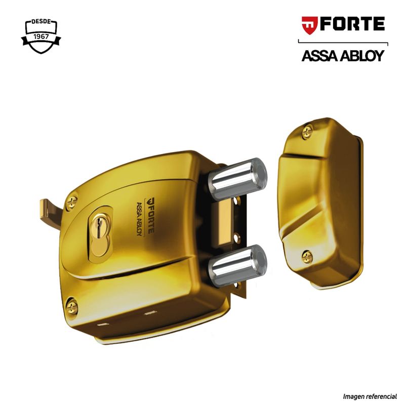 FORTE - Cerradura de Sobreponer Blindada BUNKER-240 Forte