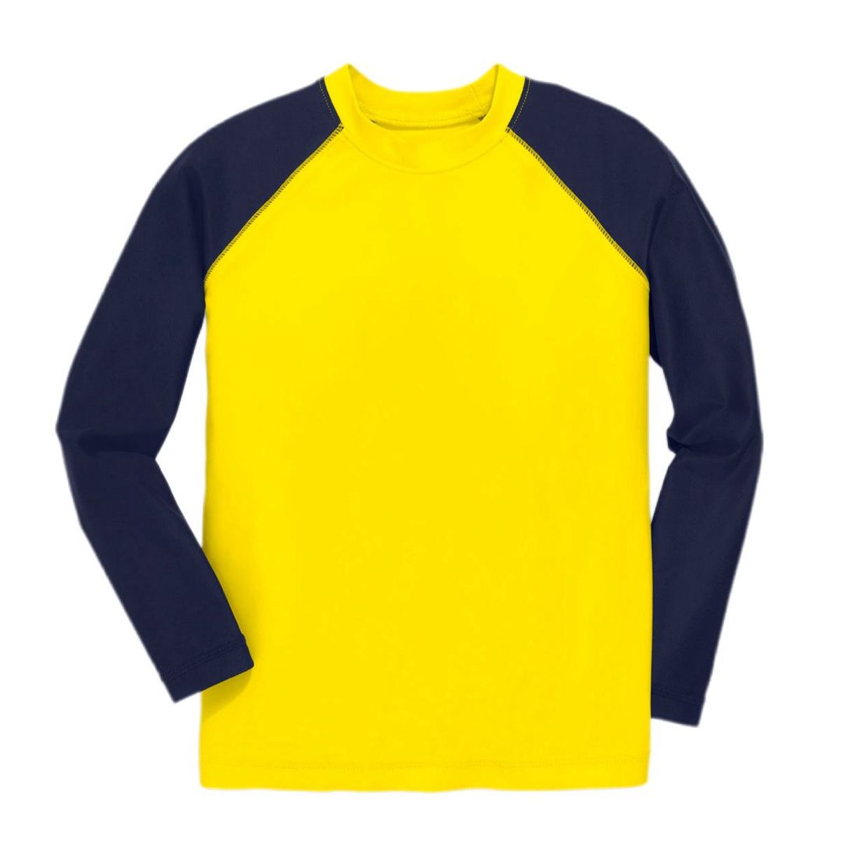 GENERICO - Polo de natación rashguard color entero UV