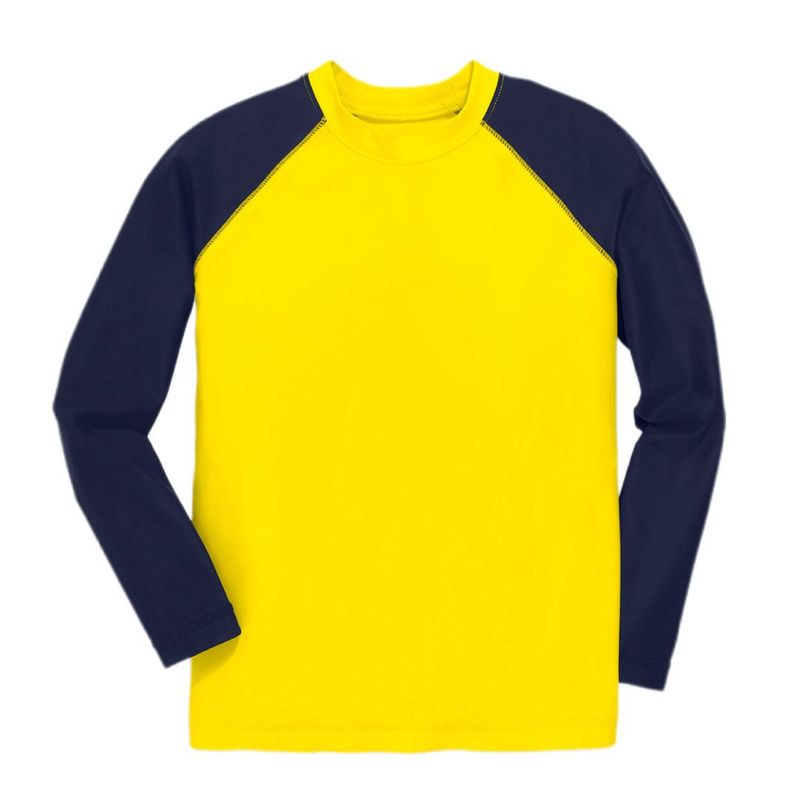 GENERICO - Polo de natación rashguard color entero UV