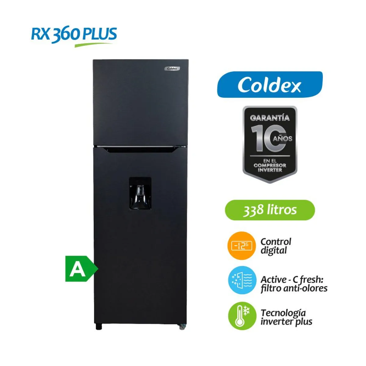 COLDEX - Refrigeradora RX360 Plus COLDEX