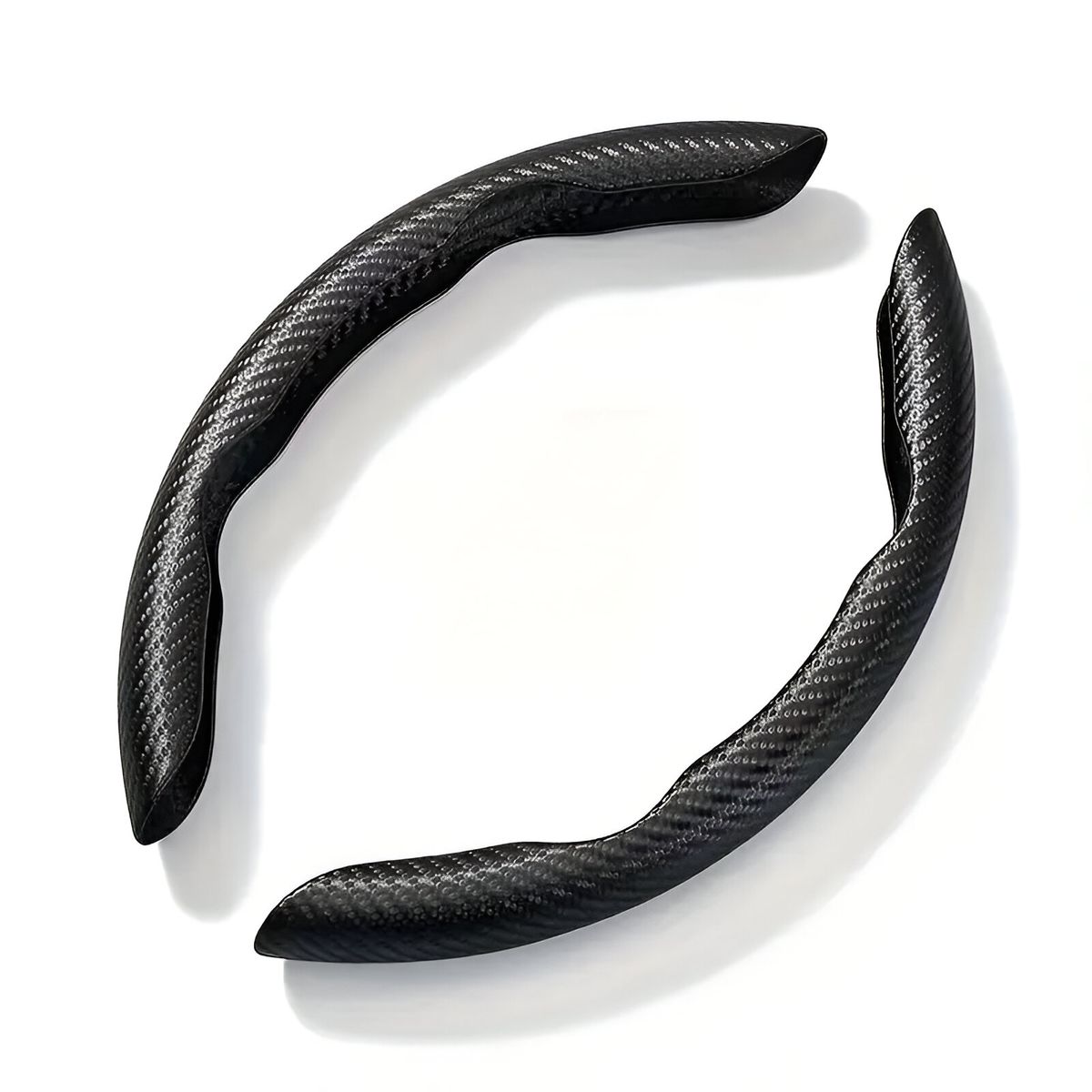 GENERICO - Cubre Volante de Fibra de Carbono  Estilo Deportivo