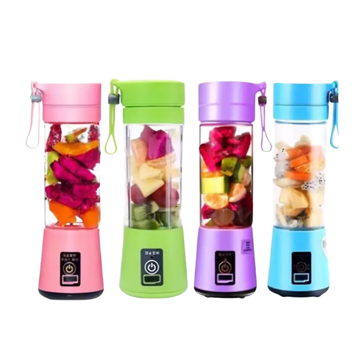 GENERICO - Mini Licuadora Portátil para Batidos Recargable - Verde