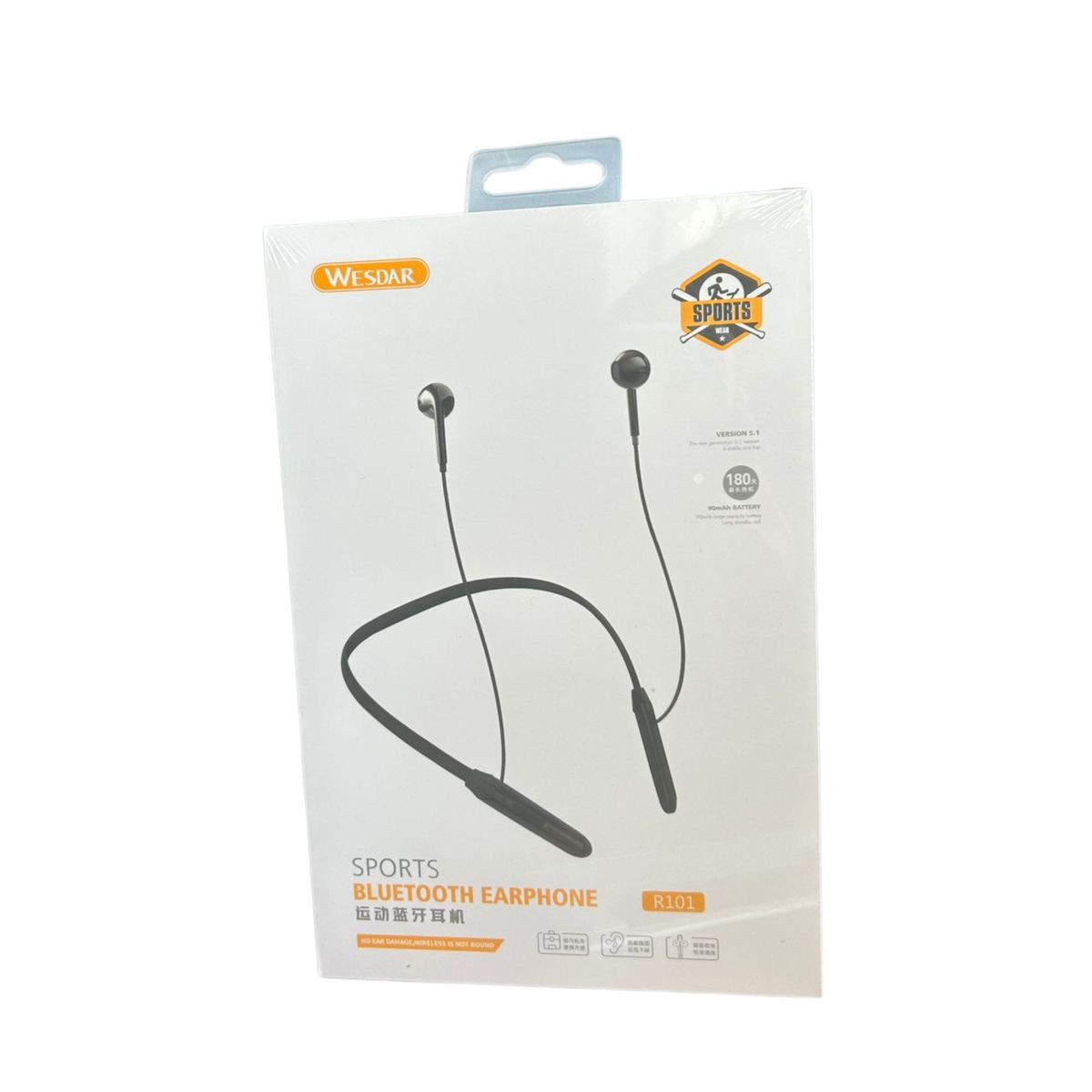 WESDAR - Wesdar - Audífonos deportivos BT 5,1 - Negro