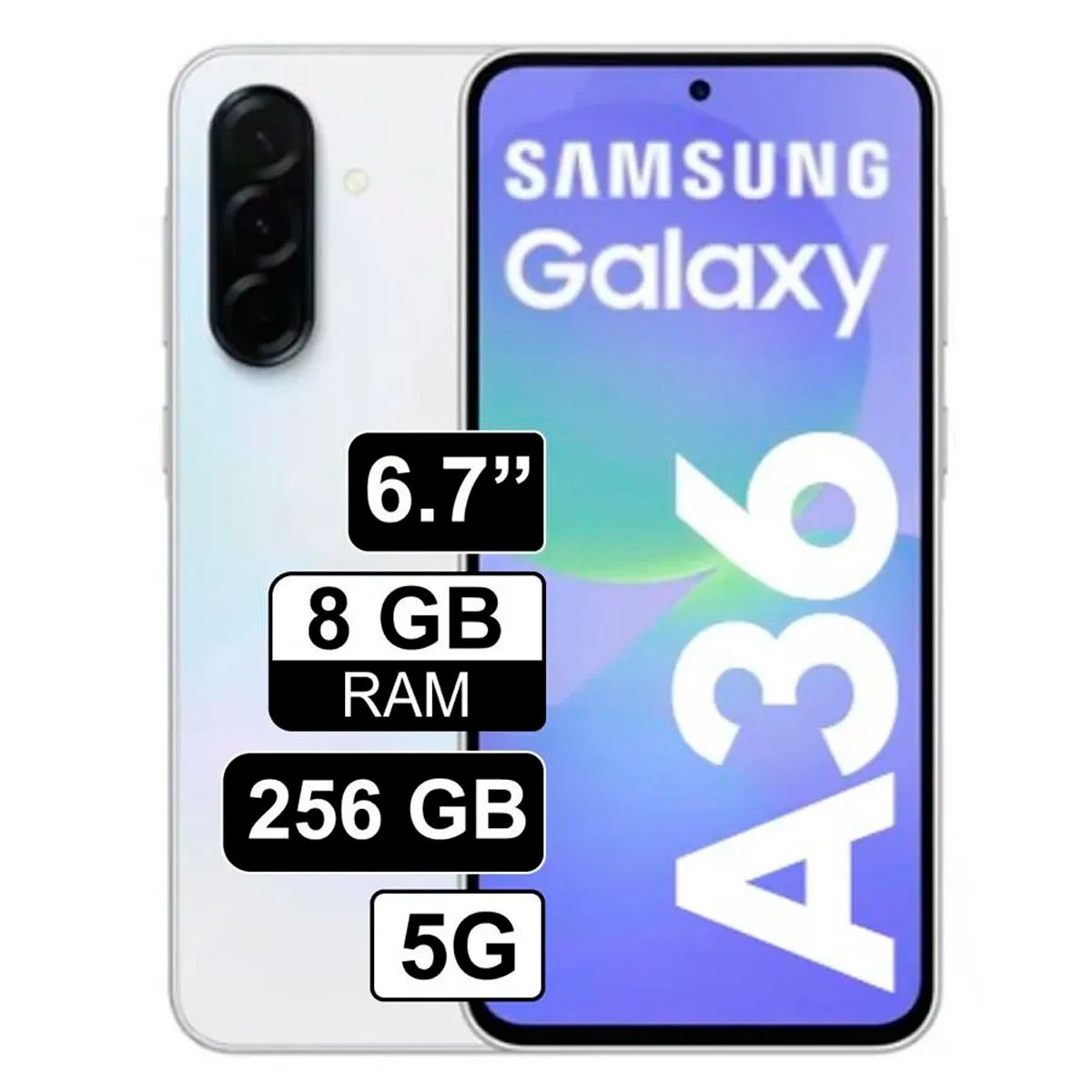SAMSUNG - A36 5G 8GB RAM 256GB BLANCO