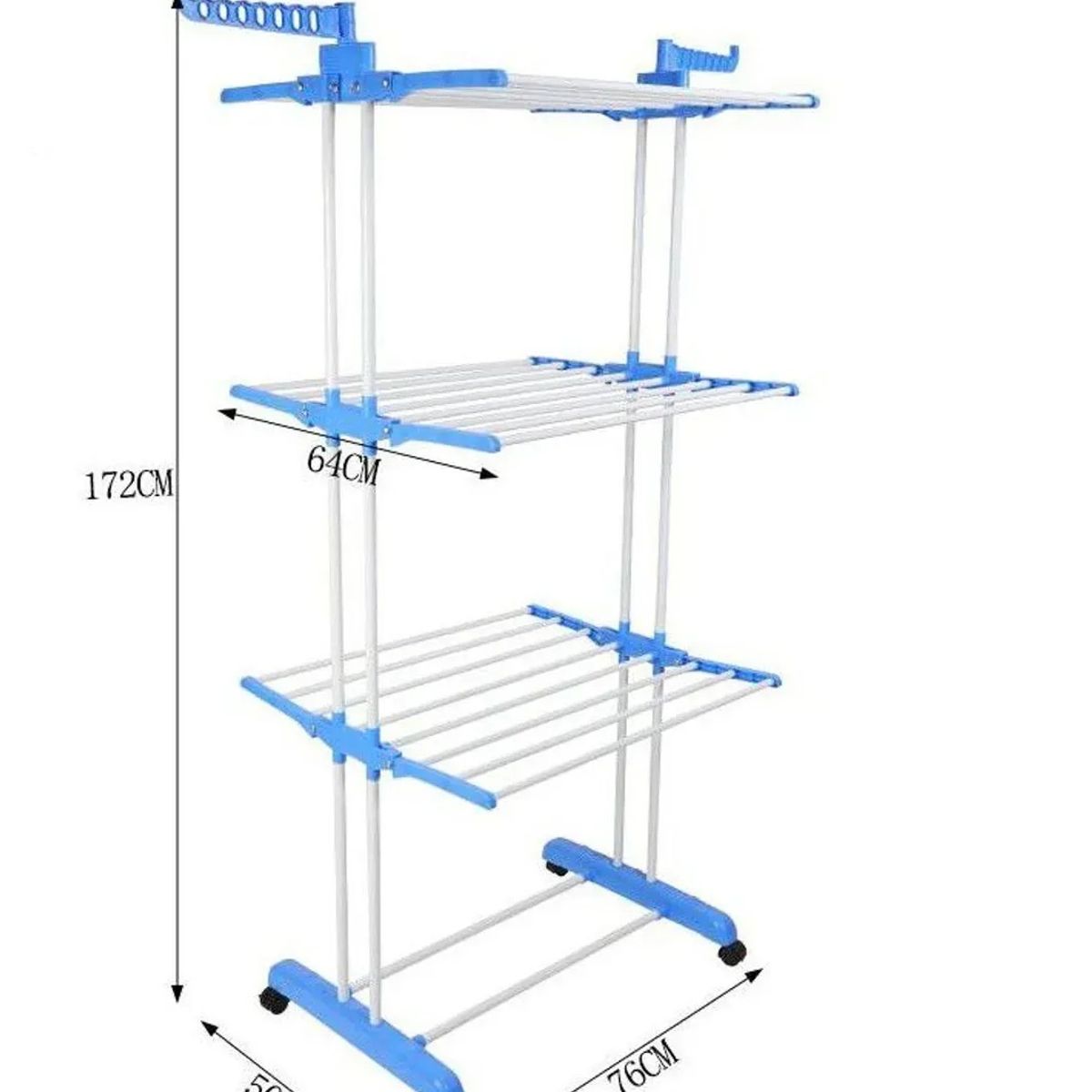 Colgador de Ropa Tendedero Organizador Plegable 4 Niveles, marca GENERICO - Foto Principal