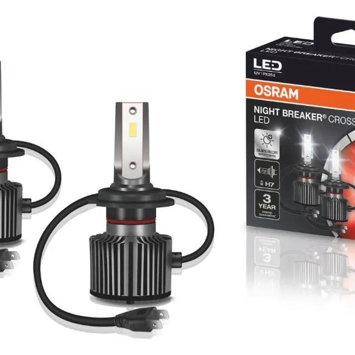 OSRAM - Foco Led H7 Osram Night Breaker Cross