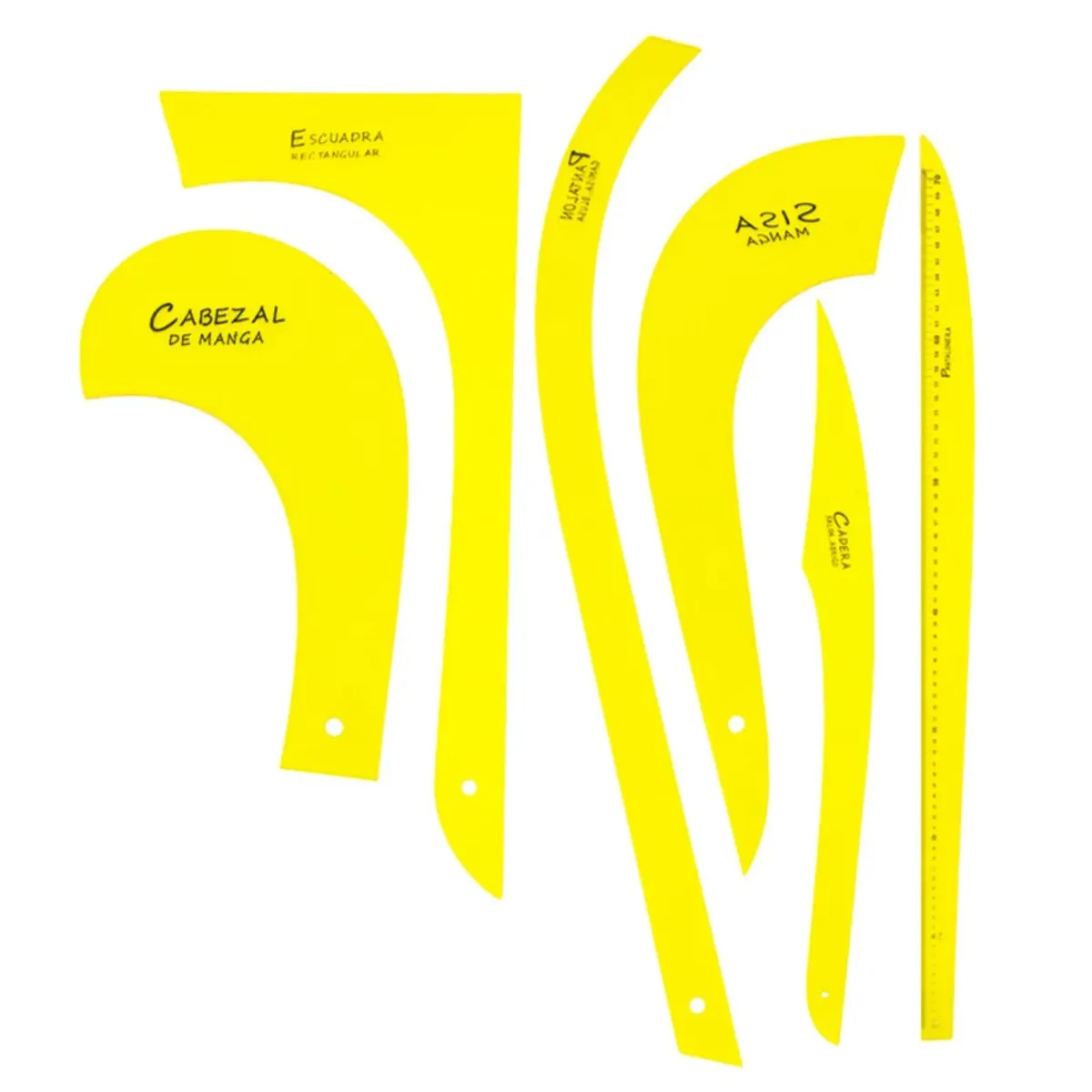 GENERICO - Regla Modista Patronaje Reglas Para Trazos Costura