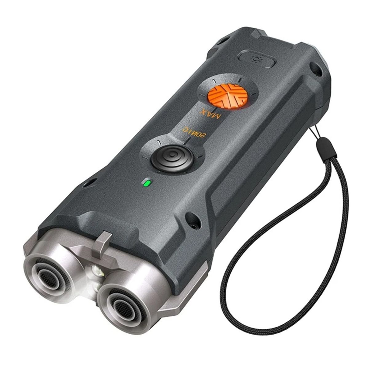 GENERICO - Ahuyentador Perros Doble Ultrasonico Recargable U20