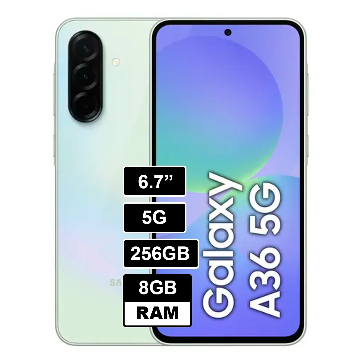 SAMSUNG - SAMSUNG GALAXY A36 5G 8GB 256GB AWESOME LIME