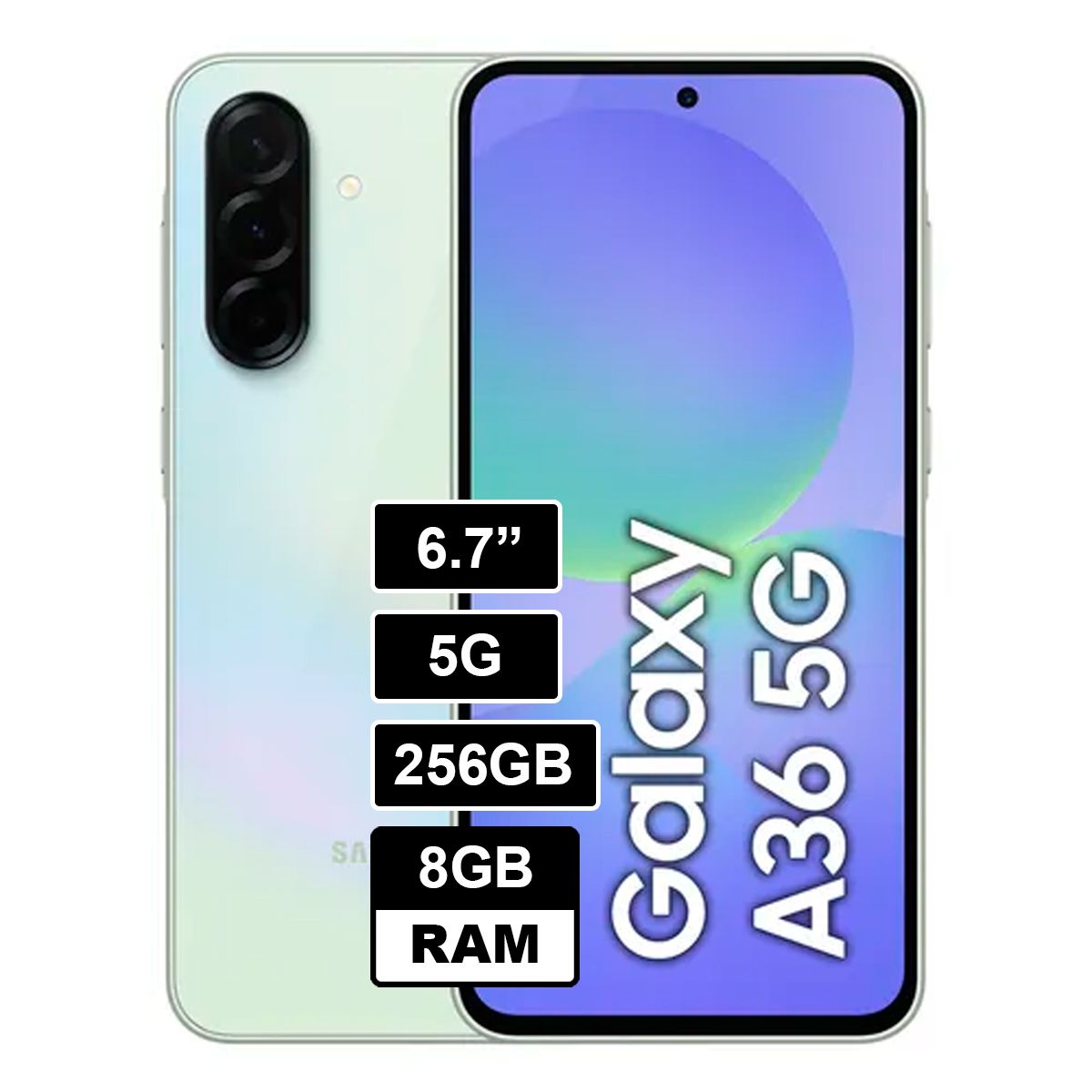 SAMSUNG - SAMSUNG GALAXY A36 5G 8GB 256GB AWESOME LIME