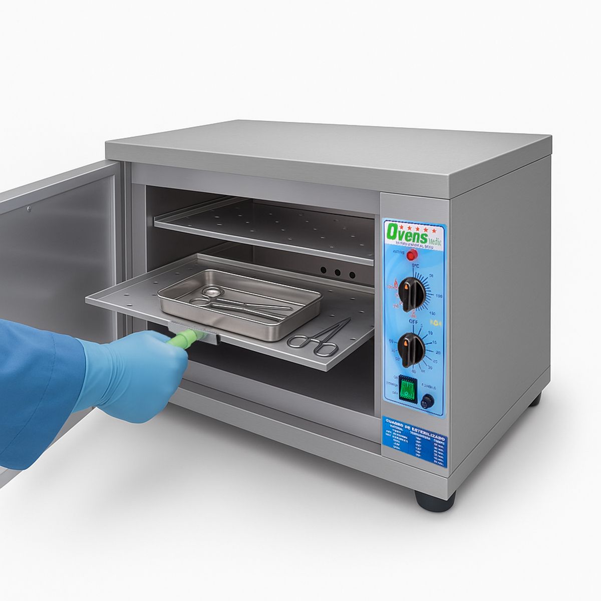 GENERICO - Esterilizador de Calor Seco de 60 LTS en Acero Satinado