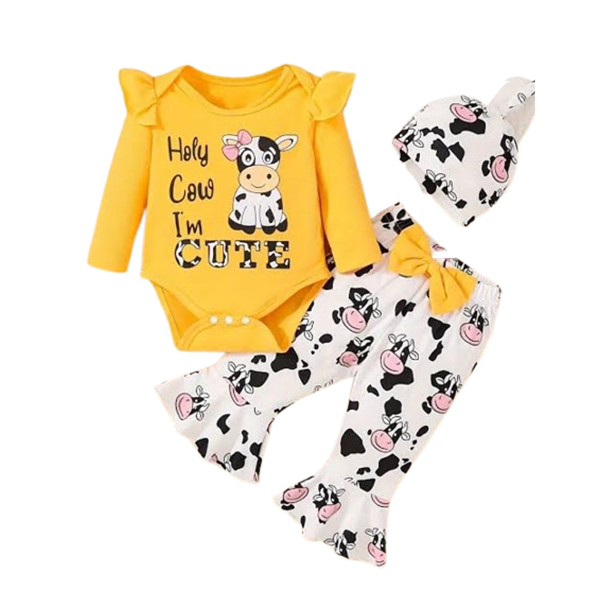 GENERICO - Conjunto  de 3 piezas para bebe talla 12 meses