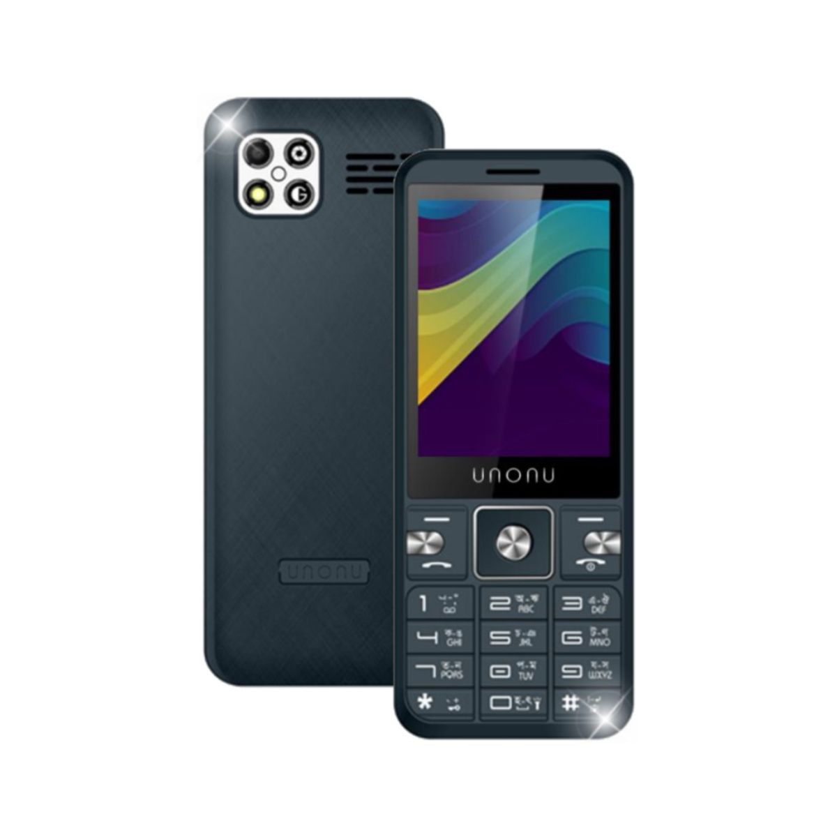UNONU - CELULAR BASICO UNONU WAVE 2G DUAL SIM - NEGRO