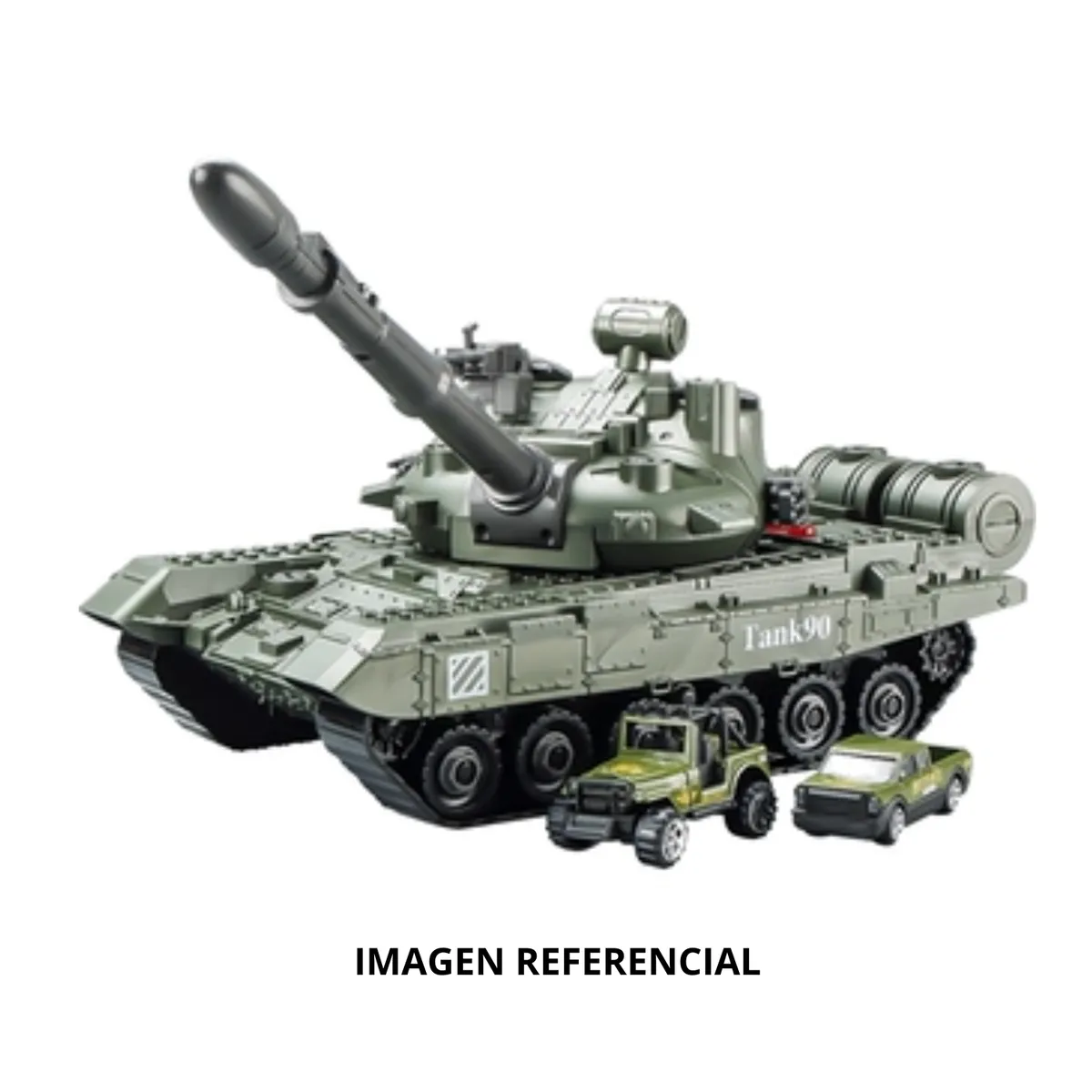 GENERICO - TANQUE MILITAR CON LUCES Y SONIDO
