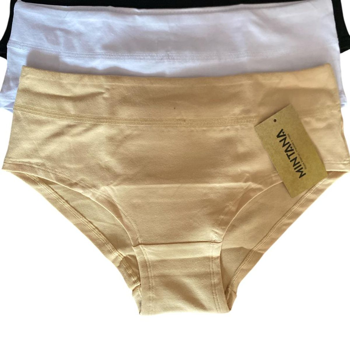 MINTANA - PACK 3 HIKINI ALGODON MUJER