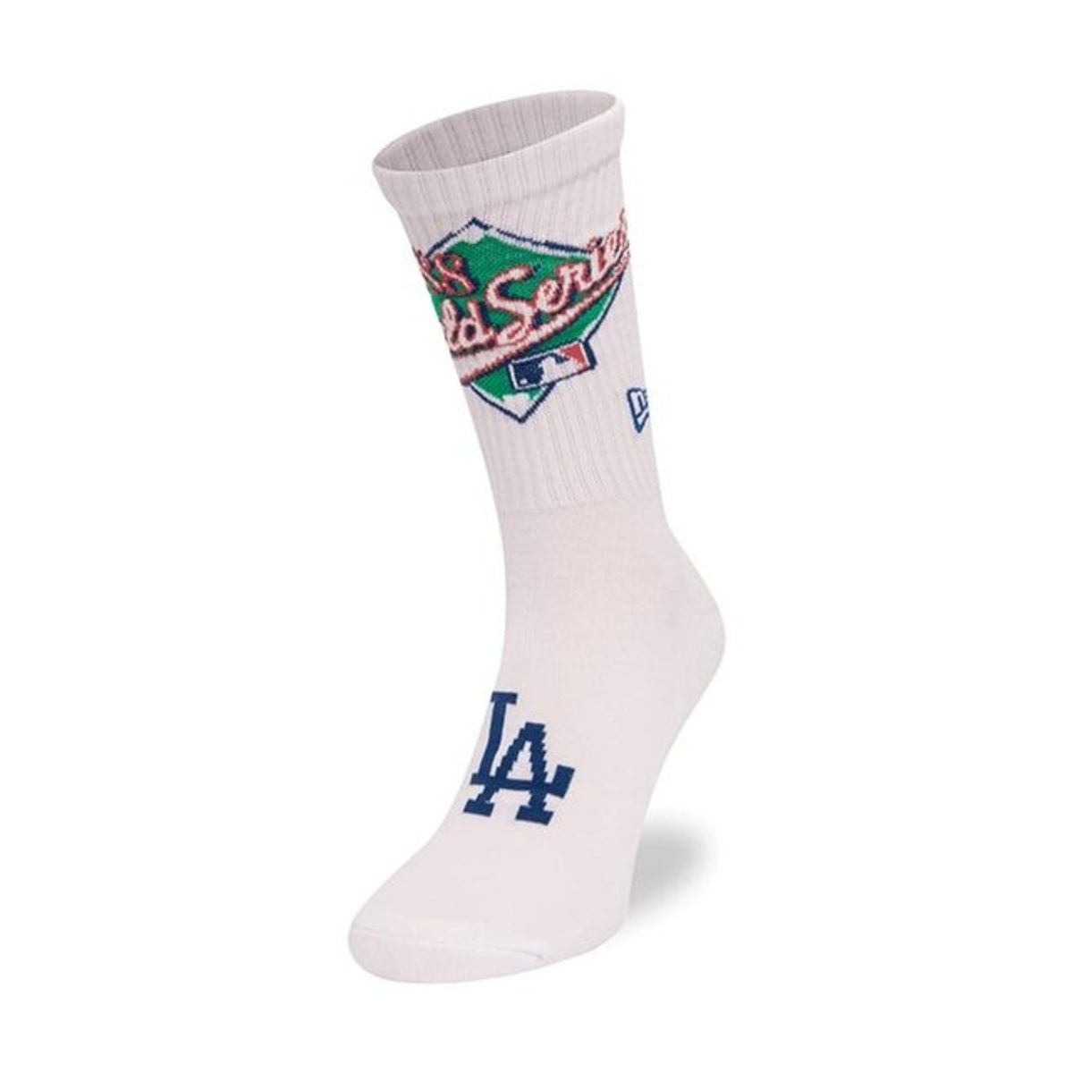NEW ERA - Los Angeles Dodgers World Series White Crew Socks