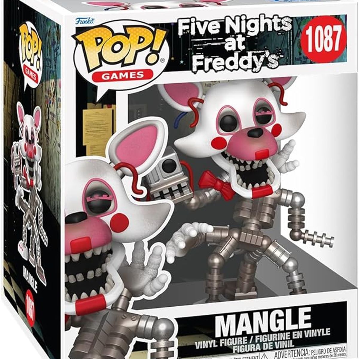 FUNKO - Funko Pop MANGLE 1087 Five Nights at Freddys