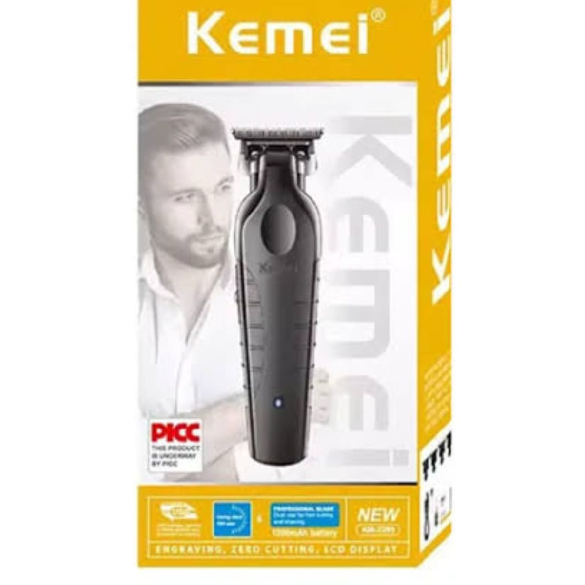 KEMEI - CORTADORA KEMEI TRIMMER KM-2299 INALAMBRICO