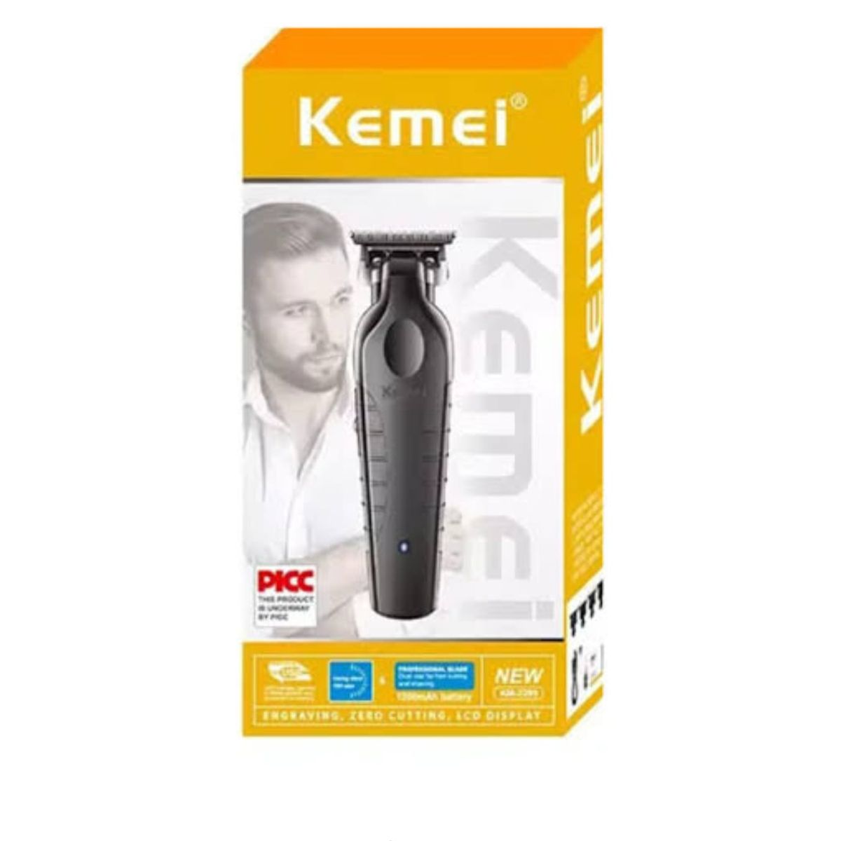 KEMEI - CORTADORA KEMEI TRIMMER KM-2299 INALAMBRICO