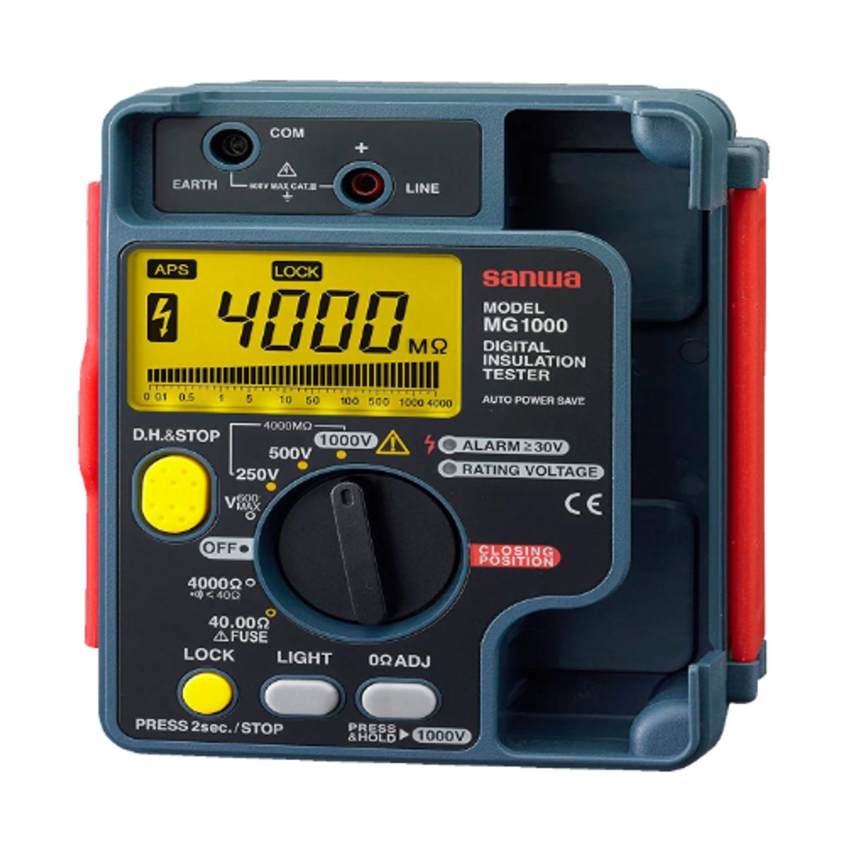 GENERICO - Megóhmetro Digital 1000v MG1000 SANWA