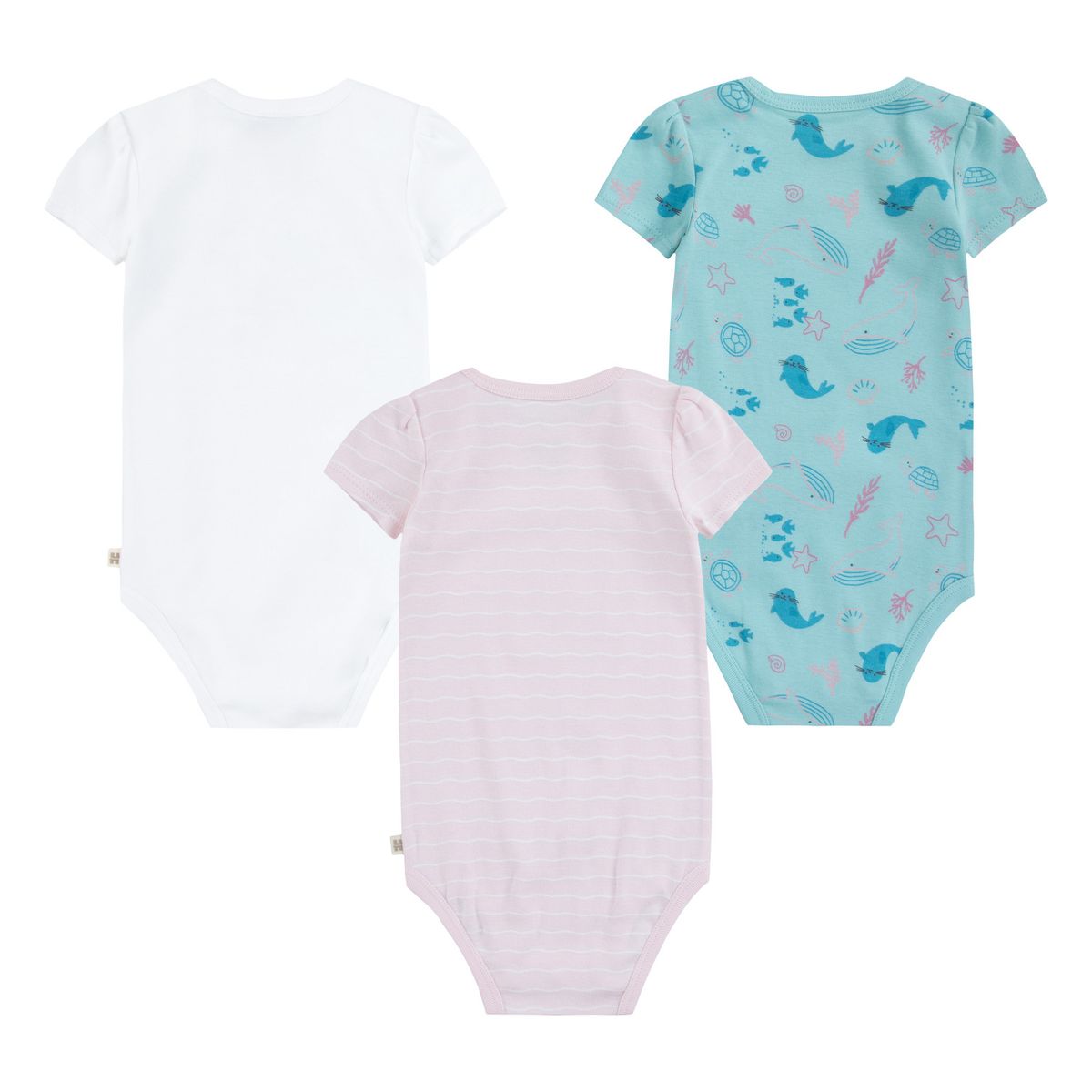 HUGGIES - Body para Niña Bebé 3Pack Huggies