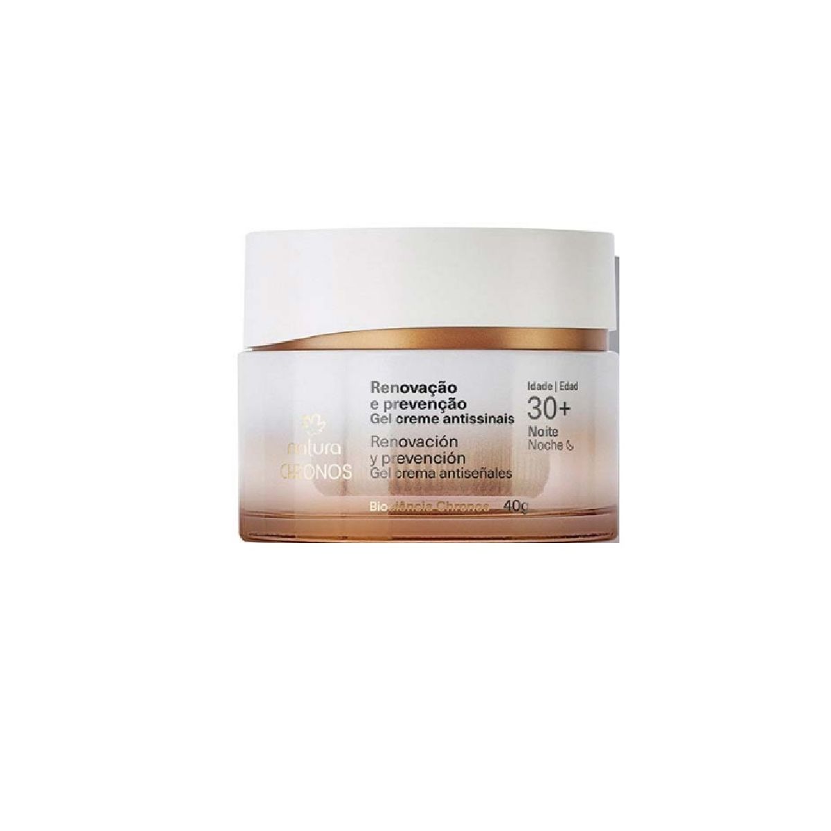 NATURA - Gel Crema Antiseñales Noche Chronos +30 Natura