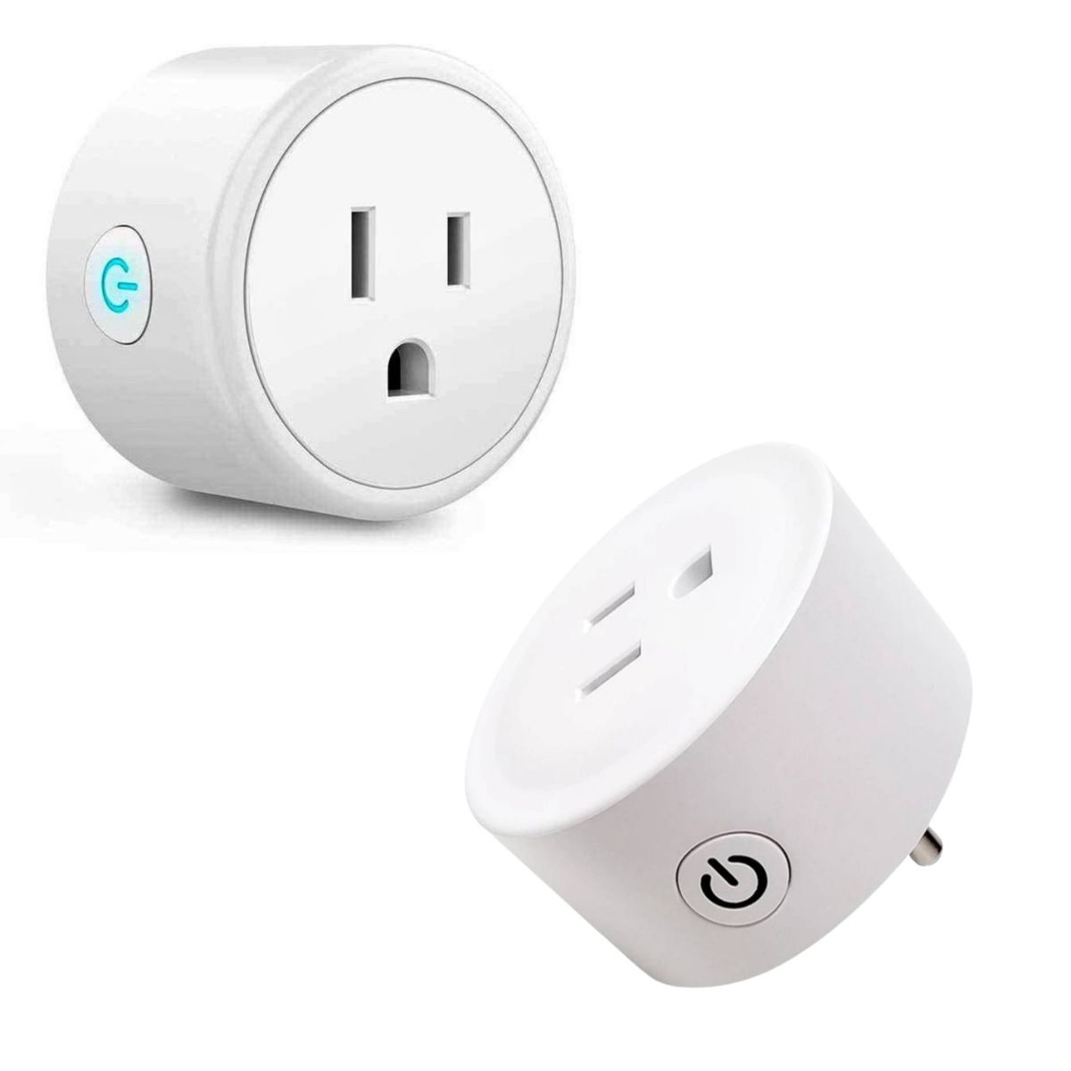 GENERICO - Enchufe Inteligente Smart Wifi compatible con Google Alexa Pack 2 unid