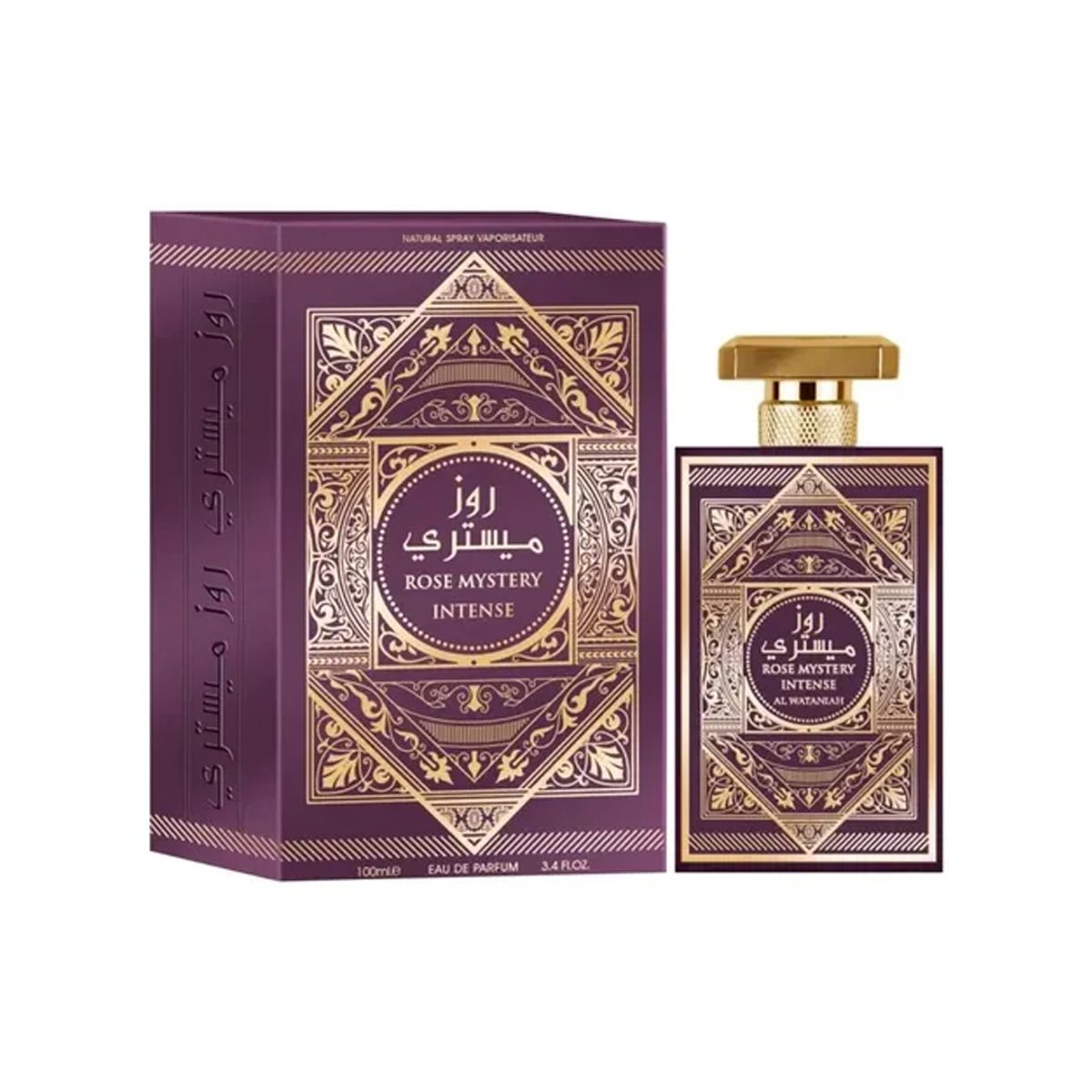 GENERICO - AL WATANIAH PERFUME 100ML ROSE MYSTERY INTENSE