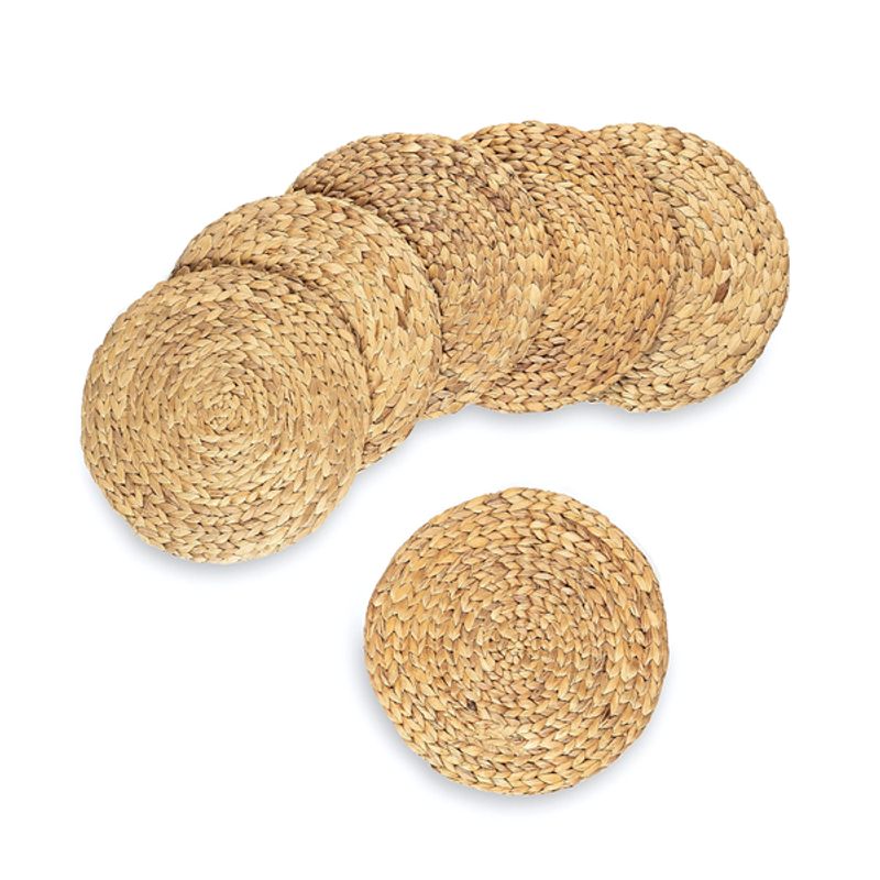 PIA COPELLO STORE - Set x6 Individuales Redondos Pequeños