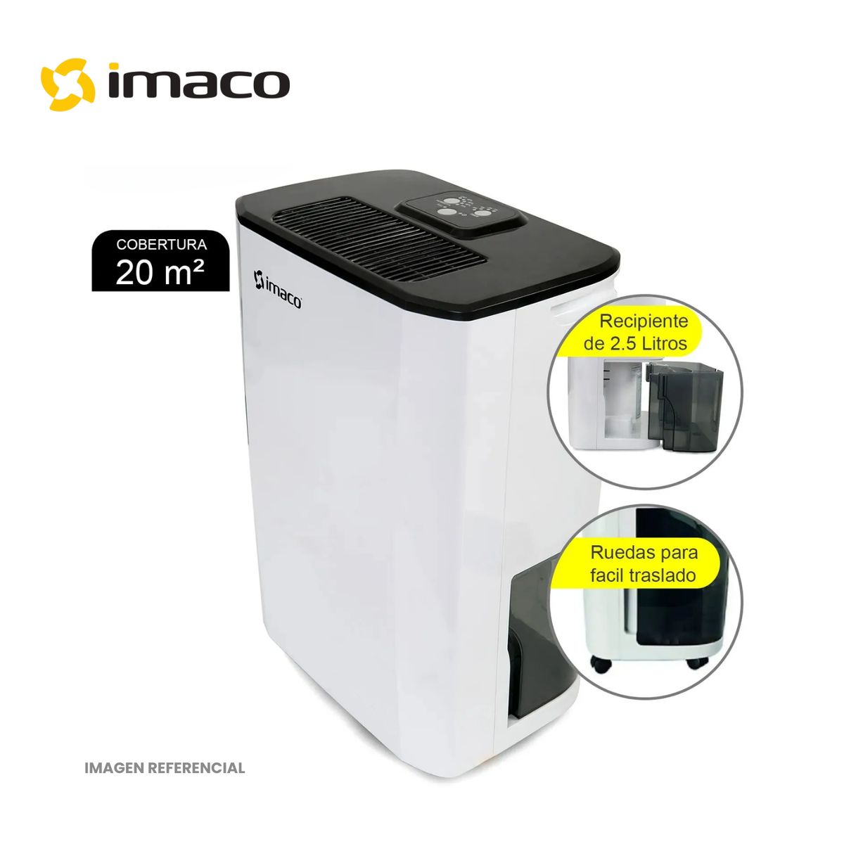 IMACO - Deshumedecedor Digital 10L DHE1002 Imaco