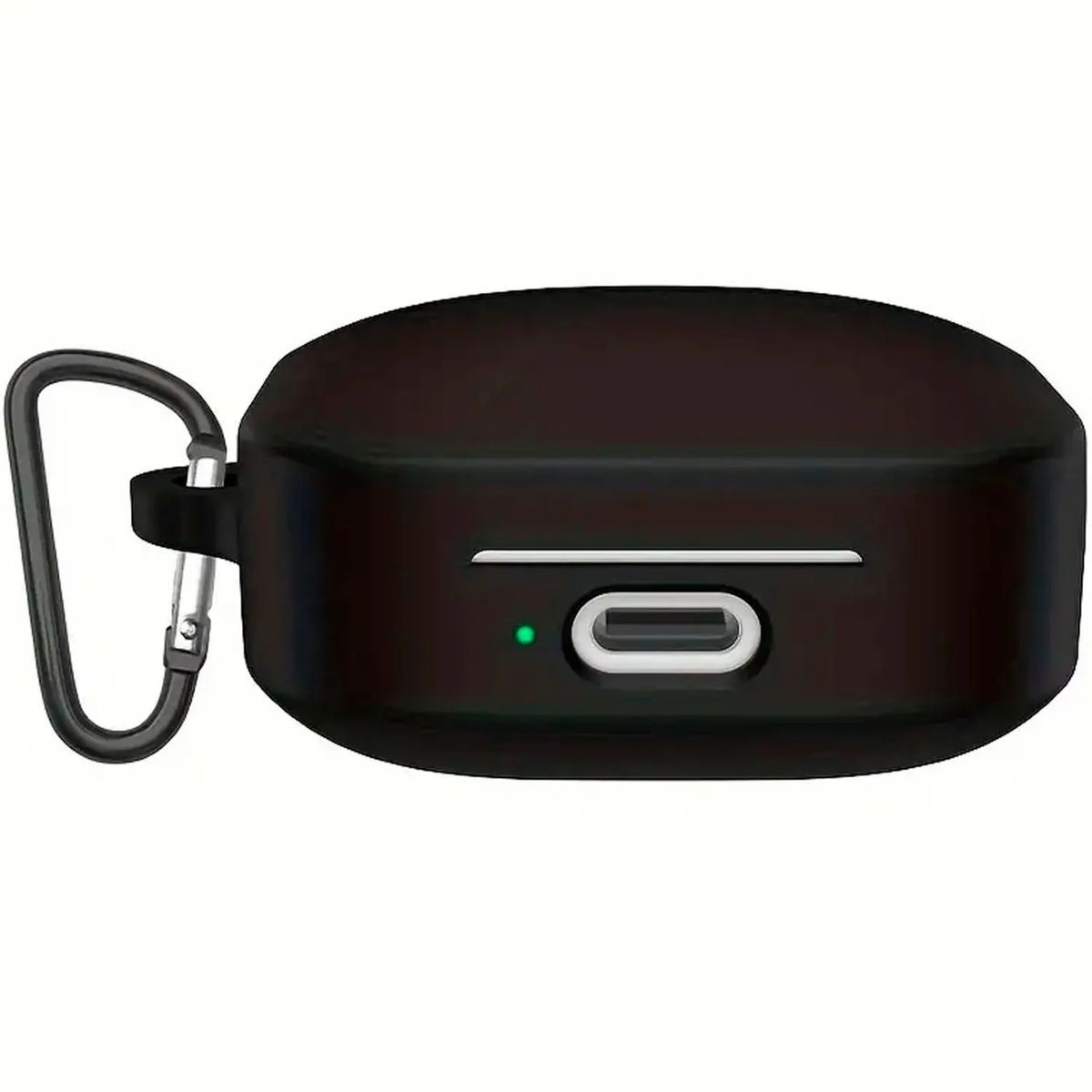 CASE - Funda de silicona para auriculares Xiaomi Redmi Buds 6 Active-Negro