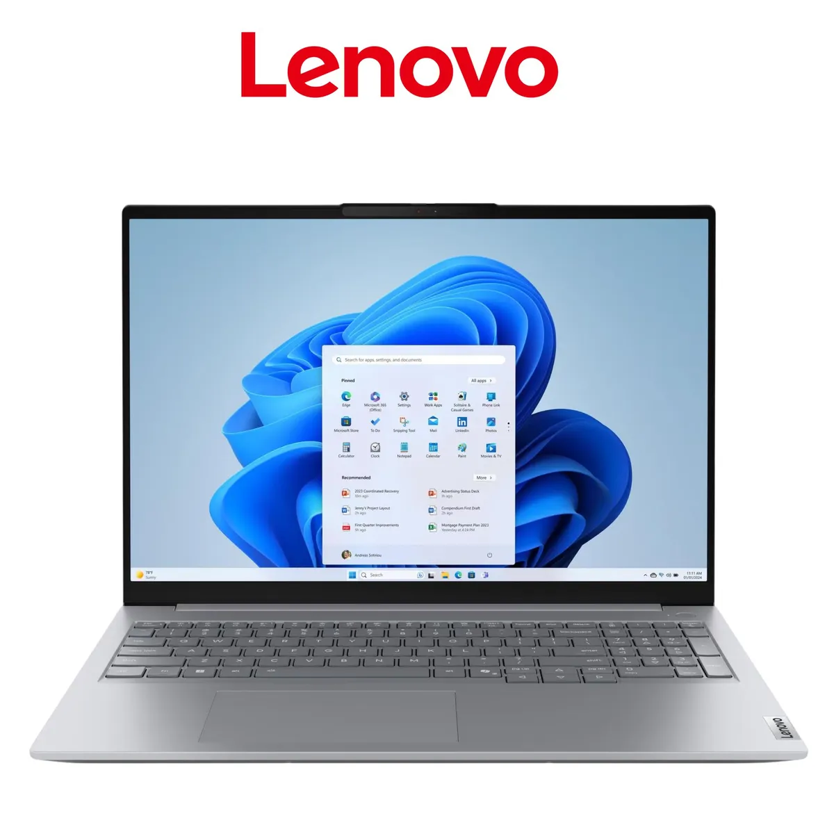 LENOVO - Laptop Lenovo ThinkBook Intel Core Ultra 7 (16 G8 IAL) RAM 32 GB SSD 1 TB 16"WUXGA Windows 11 PRO