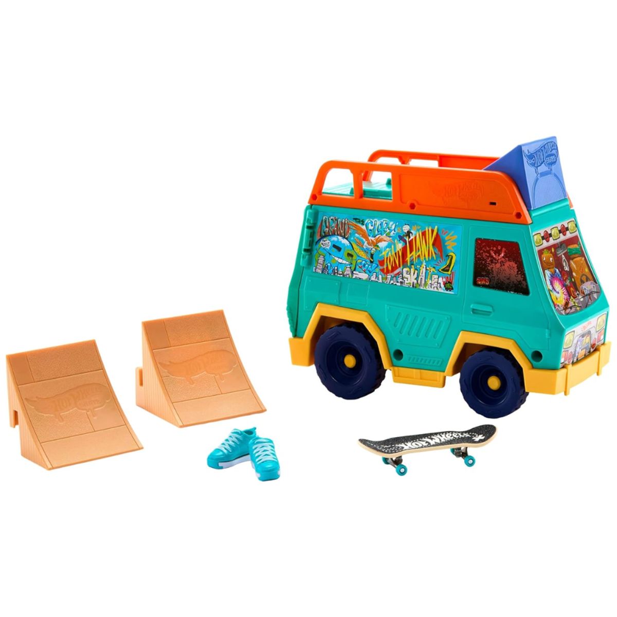 HOT WHEELS - Hot Wheels Skate Tony Hawk Skate Van Playset