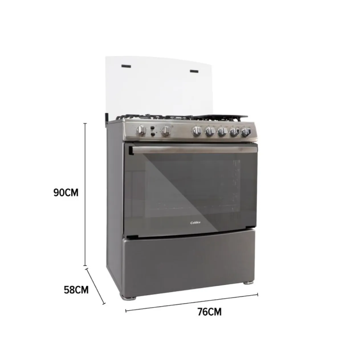 COLDEX - COCINA A GAS CX768 PLUS 30” COLDEX