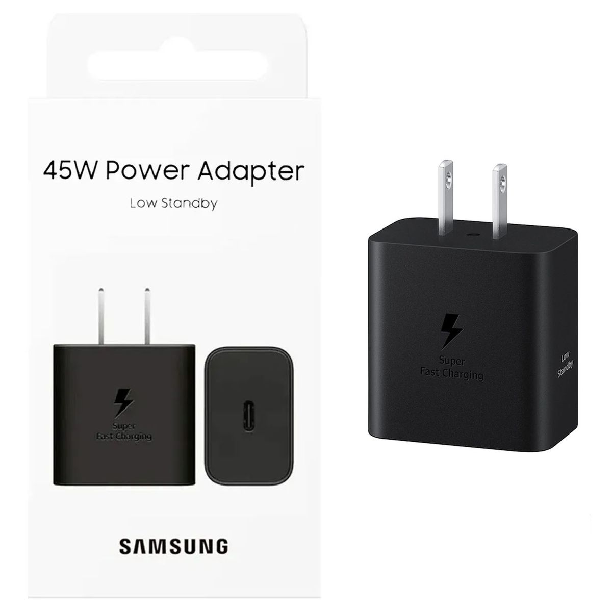 SAMSUNG - Adaptador Samsung 45w para Galaxy S25 S25 PLUS