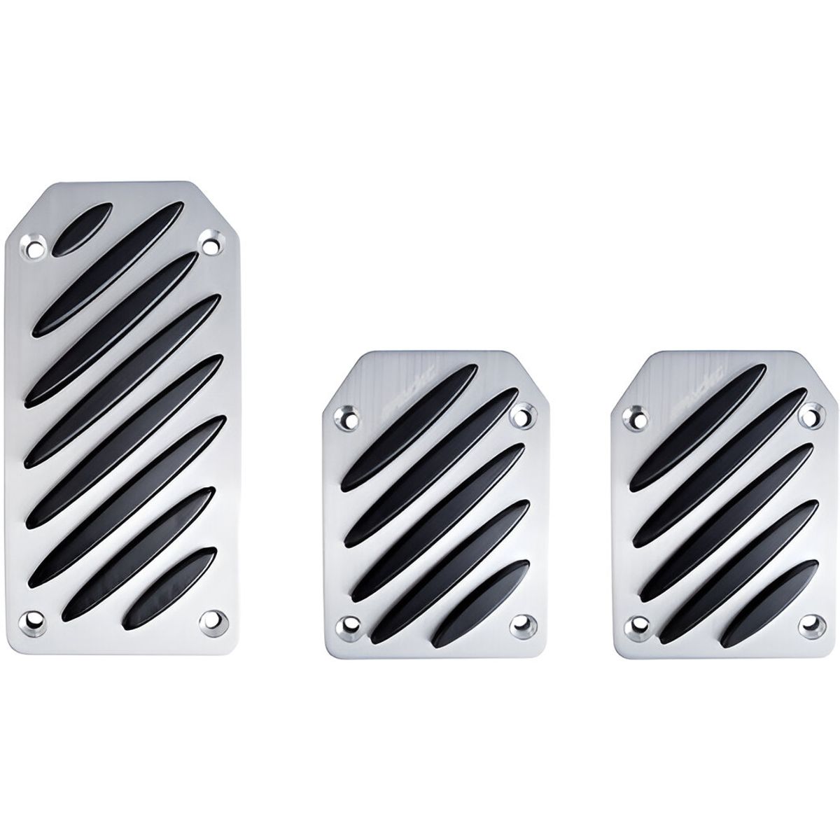 GENERICO - Set de 3 Piezas Pedales Universales para Auto Mecánico