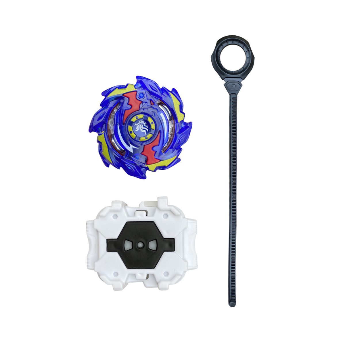 PEQUEÑAS TRAVESURAS - Juguete para Niños Lanzador Gyro Warrior Rotate Azul