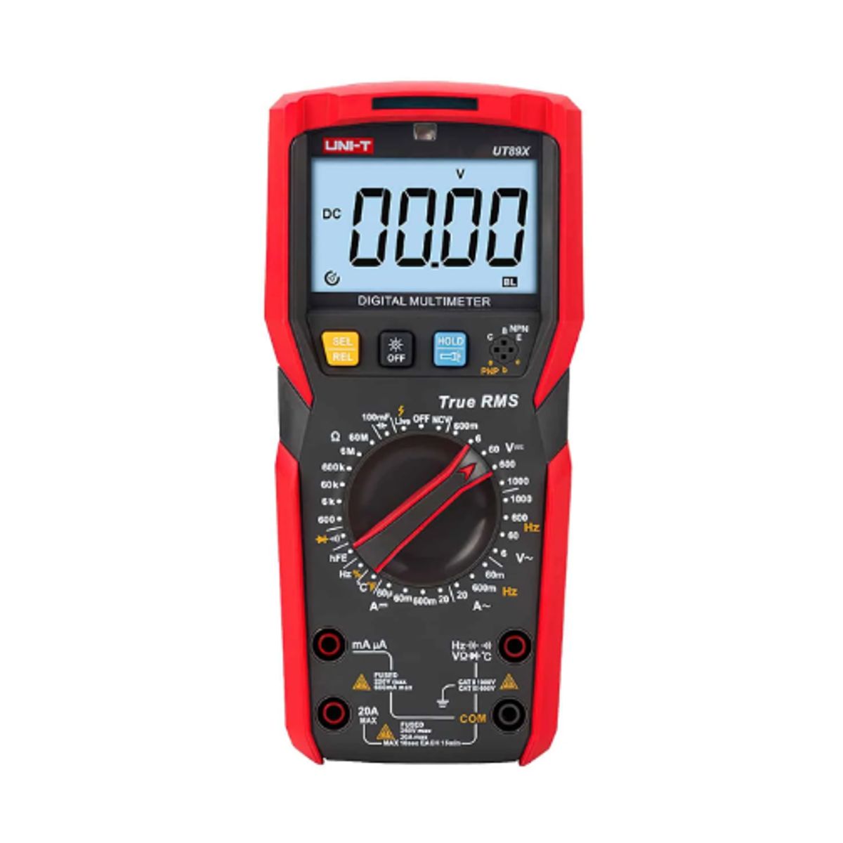 UNI T - Multimetro Digital True RMS con Temperatura UT89X UNI-T