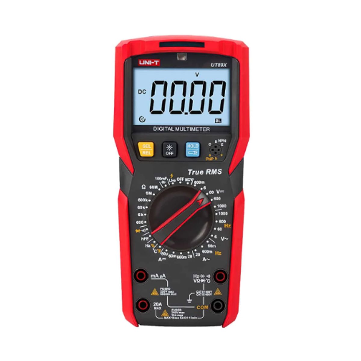 UNI T - Multimetro Digital True RMS con Temperatura UT89X UNI-T