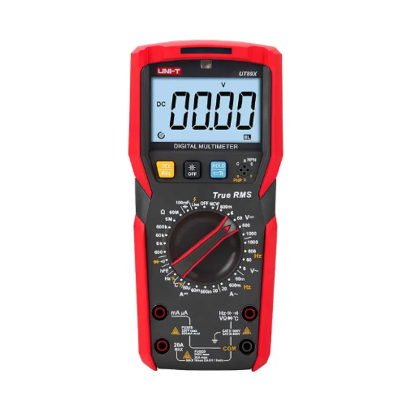 UNI T - Multimetro Digital True RMS con Temperatura UT89X UNI-T
