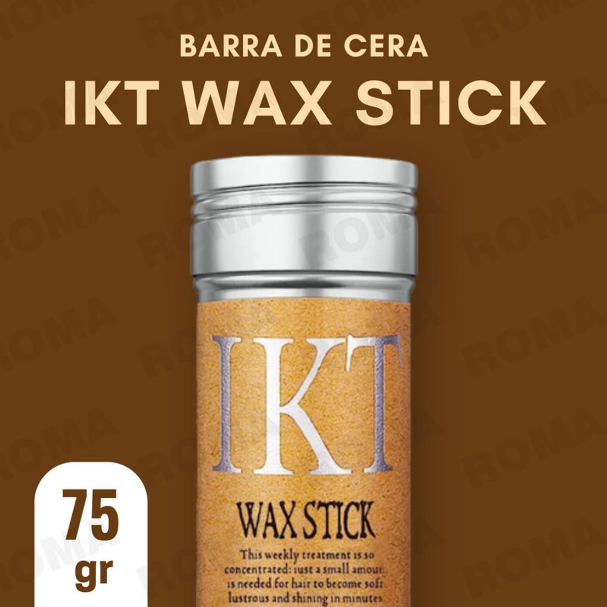 BIOAQUA - BARRA CERA PARA CABELLO IKT WAX STICK 75G