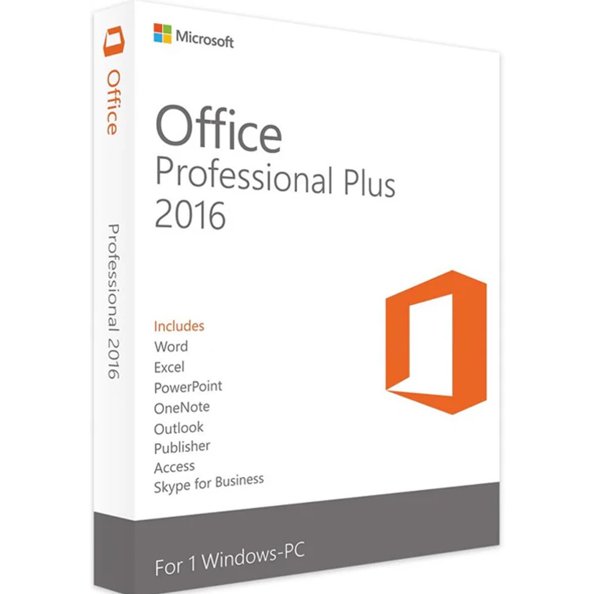 MICROSOFT - Office 2016 Professional Plus - 1 Dispositivo