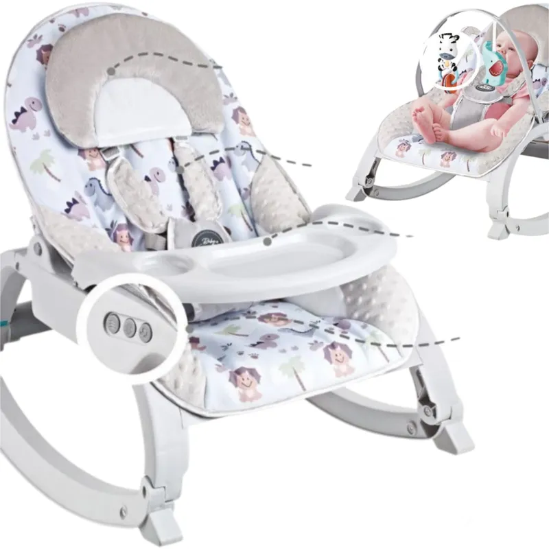 CAM - Mecedora de Bebe Multifunción BABY CAM CELESTE