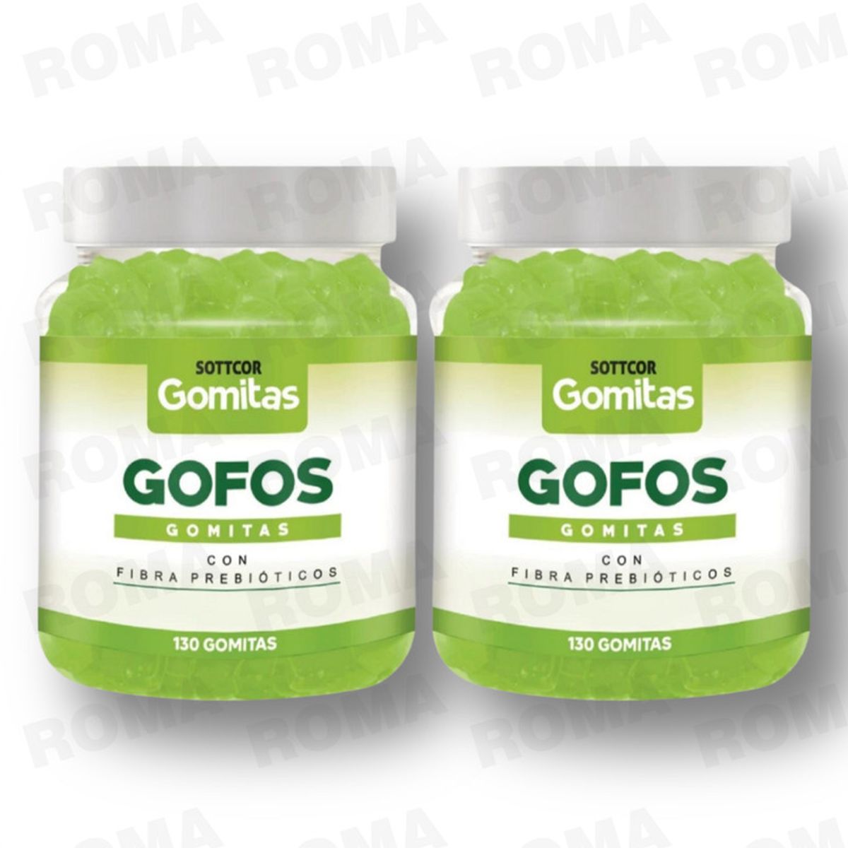 GENERICO - PACK 2 GOMITAS GOFOS 260 UND SOTTCOR LABS