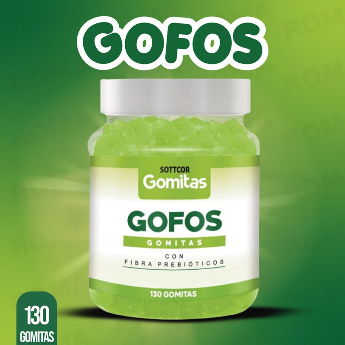 GENERICO - PACK 2 GOMITAS GOFOS 260 UND SOTTCOR LABS