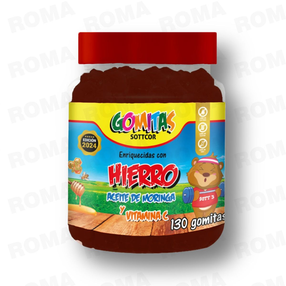 GENERICO - GOMITAS HIERRO NIÑOS 130 UND SOTTCOR LABS